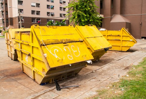Various types of domestic skips available in Dalston
