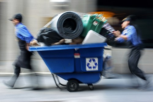 Recycling construction materials on-site