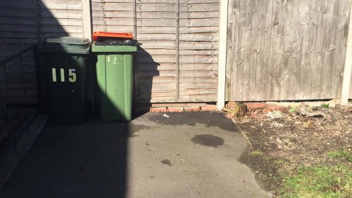 Various types of recyclable materials in Dalston